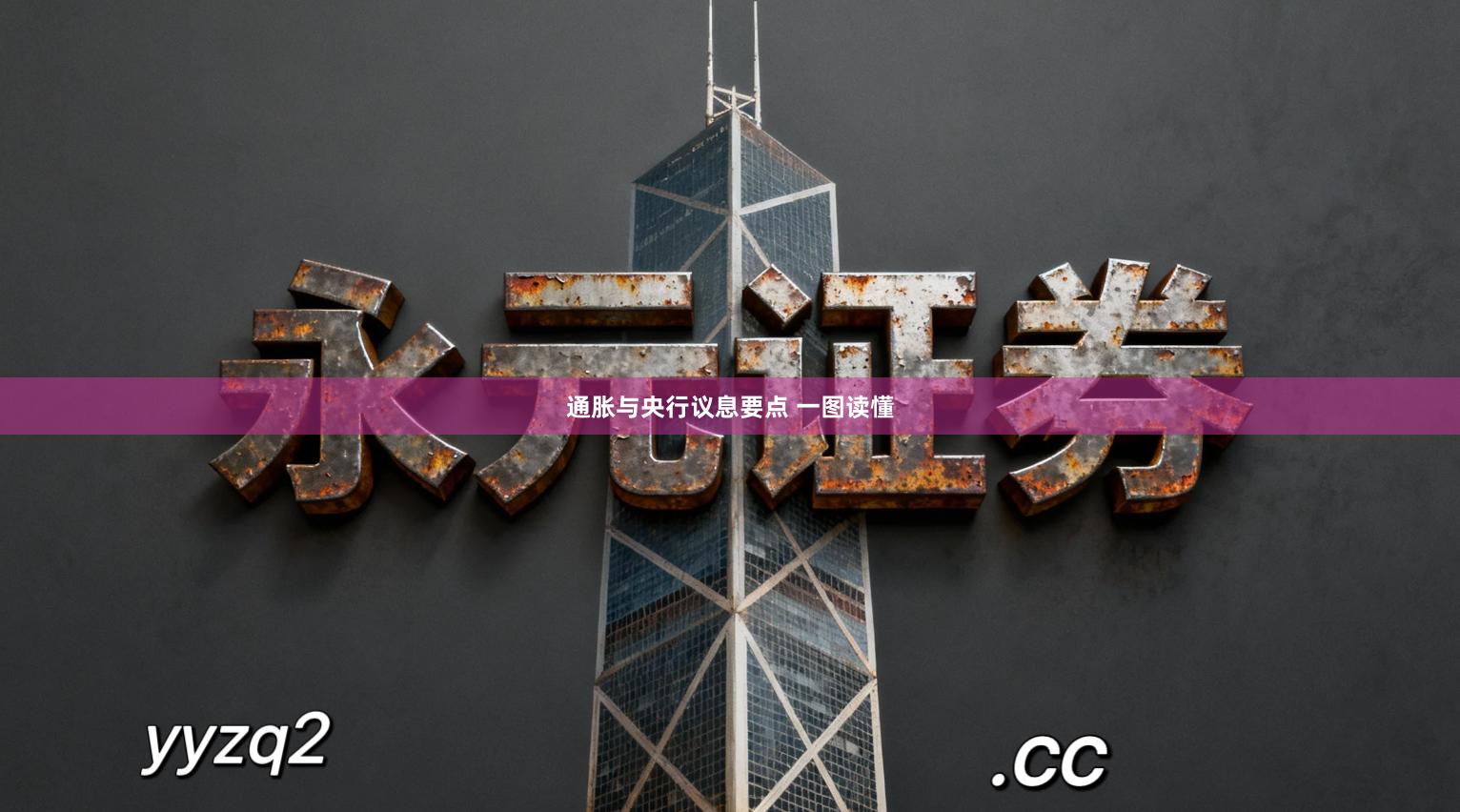 通胀与央行议息要点 一图读懂